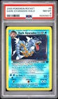 Graded Vintage Pokemon - Dark Gyarados 8/82 Team Rocket Holo - PSA 8
