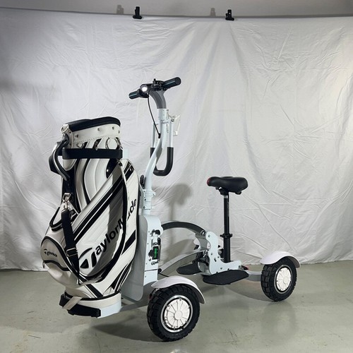 48v Li-Battery Folding 4 Wheels Golf Push Cart Electric Scooter 2400W - Picture 6 of 6