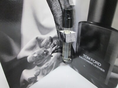 Tom Ford Eau D Ombre Leather Eau de Toilett Sample Spray w/card  .05oz/ 1.5ml