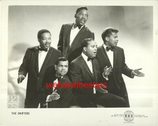 VINTAGE The Drifters BLACK VOCALIST R&B POP SINGER 60s Publicity Portrait