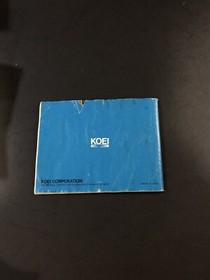 Uncharted waters nes Manual Only