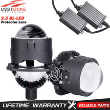 2.5 Inch Universal Bi-led Projector Lens H4 H7 9005 9006 Hb3 Hb4 110w Led Light