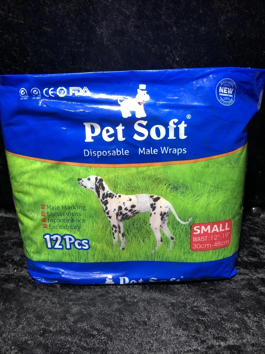 Pet soft male wraps top