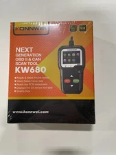 Konnwei KW680 CAN OBDII EOBD Car Diagnostic Scanner Fault Code Reader