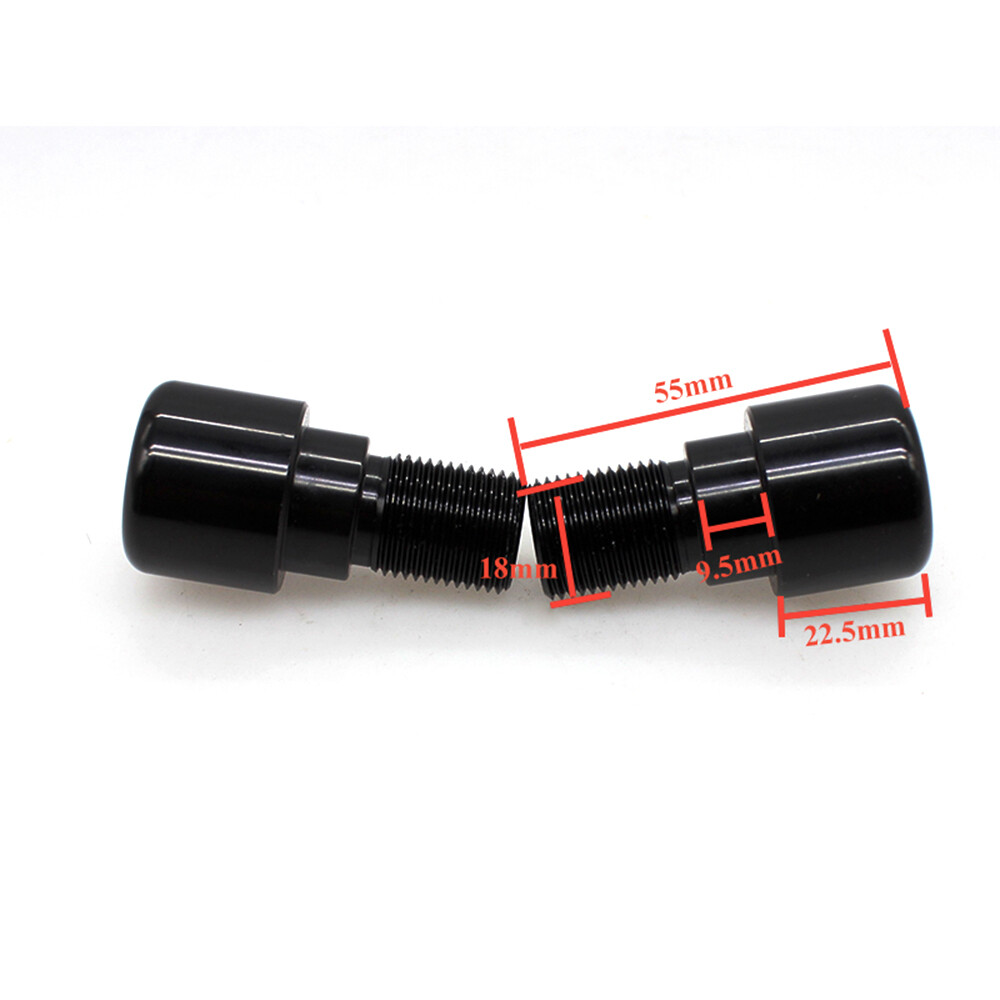 For YZF400 YZF750R YZF1000R 1988-1997 CNC Handle Bar Ends Grip Plug Handlebar US