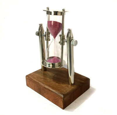 Weihnachten 2 Minuten Sand Timer Sanduhr ~ schöner Steampunk viktorianisch /