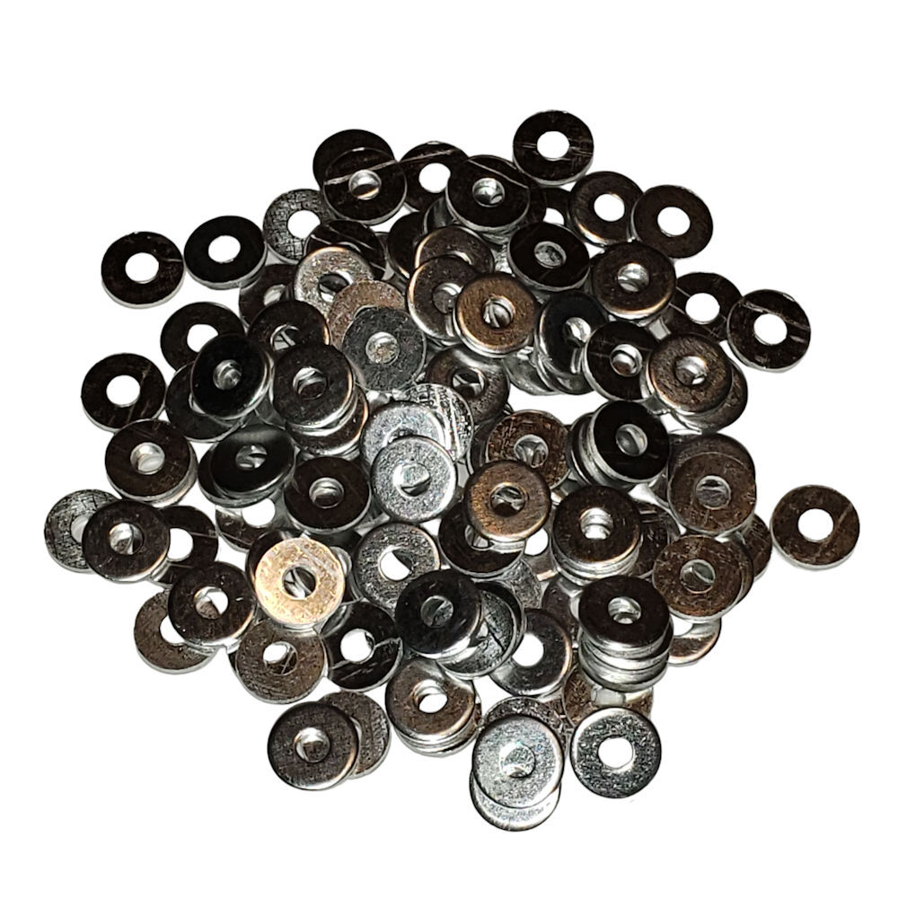 Rondella Di Tenuta In Acciaio Zincato STANDERS Int. 6 - Est. 27 Mm - Foto 11