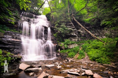 Ganoga Falls - Ricketts Glen, Pennsylvania Fine Art Waterfall Photography Prints