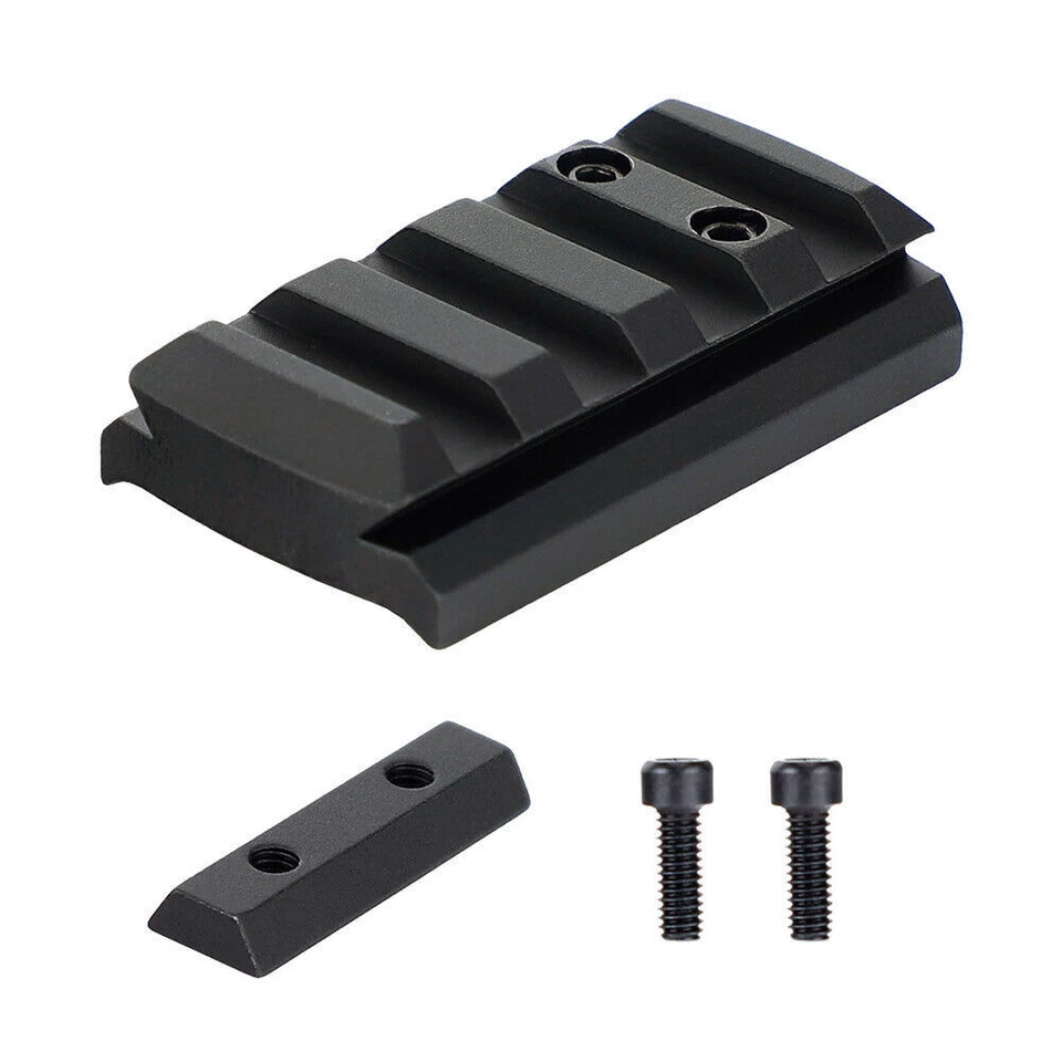 Scope Plate Fits for Glock 17/19/22/23/26/27/34 Rail w/Picatinny Rail Adapter - Image 2 of 4