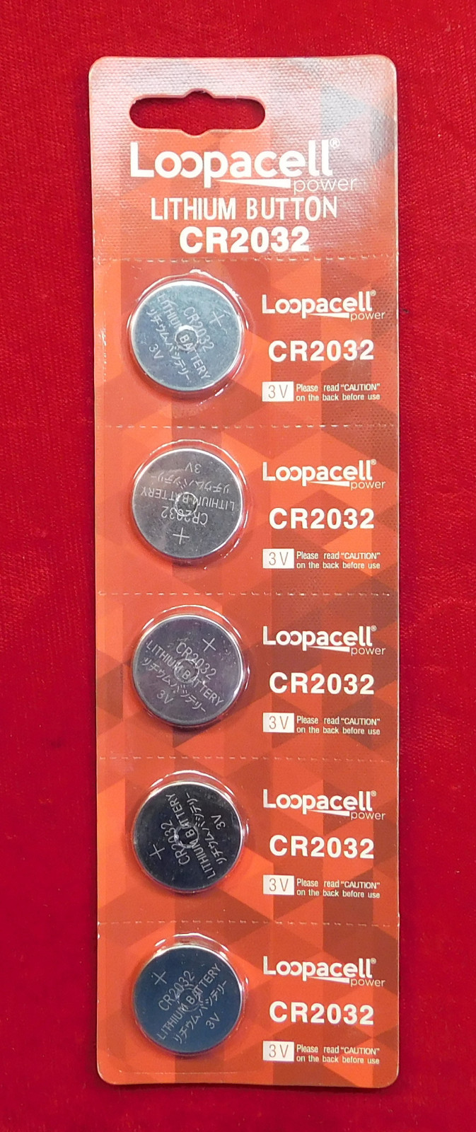 Snark Guitar Bass Tuner Replacement Battery Loopacell Package of 5 NEW