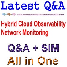 SCP-HCO SolarWinds Hybrid Cloud Observability Network Monitoring Exam Q A