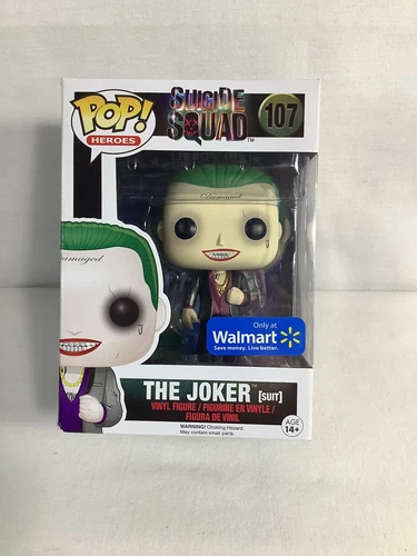 Funko Pop! Suicide Squad The Joker (Suit) #107 Walmart Exclusive