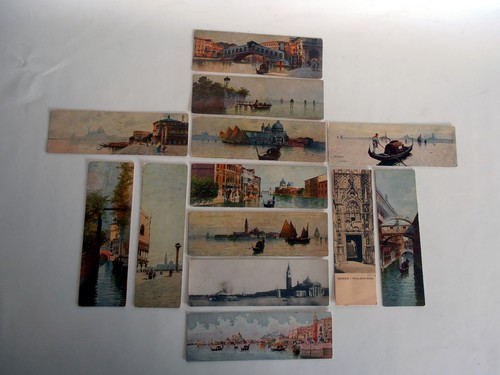 Collection of 13 Antique Postcards of Venice 1890-1900 - Antique Papers - Picture 10 of 12