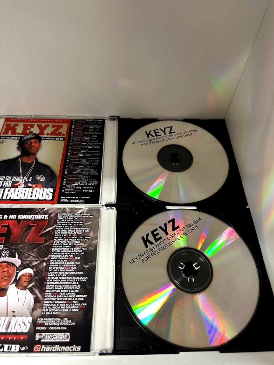 nyhc CDセット 2x Rare DJ Keyz Jay & Nas NYC Promo Mixtapes Mix CD Lot | eBay