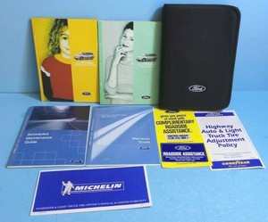 02 2002 Ford Windstar Owners Manual Ebay