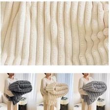 Kuscheldecke 150x200 cm Kuschel Decke Sofa Couch Sofadecke Fleecedecke Wohndecke