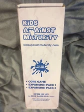 Kids Against Maturity Card Game for Kids & Families + Expansion Packs 1 & 2 NEW