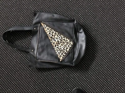 Black Bag With Animal Print Bags Gumtree Australia Glen