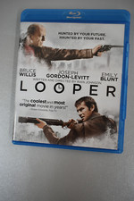 Looper Blu-ray Disc, 2012 Joseph Gordon-Levitt Bruce Willis Emily Blunt