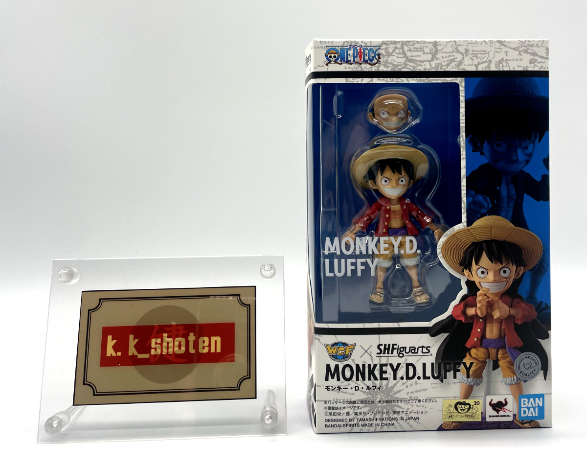 New Work One Piece World Collectible Figures x S.H.Figuarts Monkey D. Luffy WCF