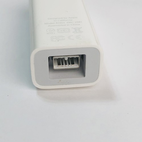 Genuine Apple A1463 Thunderbolt 2 to FireWire 800 Adapter OEM (MD464LL/A) - Afbeelding 4 van 6