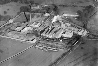 Forth Paper Mill Kilbagie Scotland 1930s OLD PHOTO