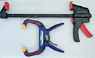 2- Woodworking Clamps 1 With Opening of 4" the other 12" Good Cond