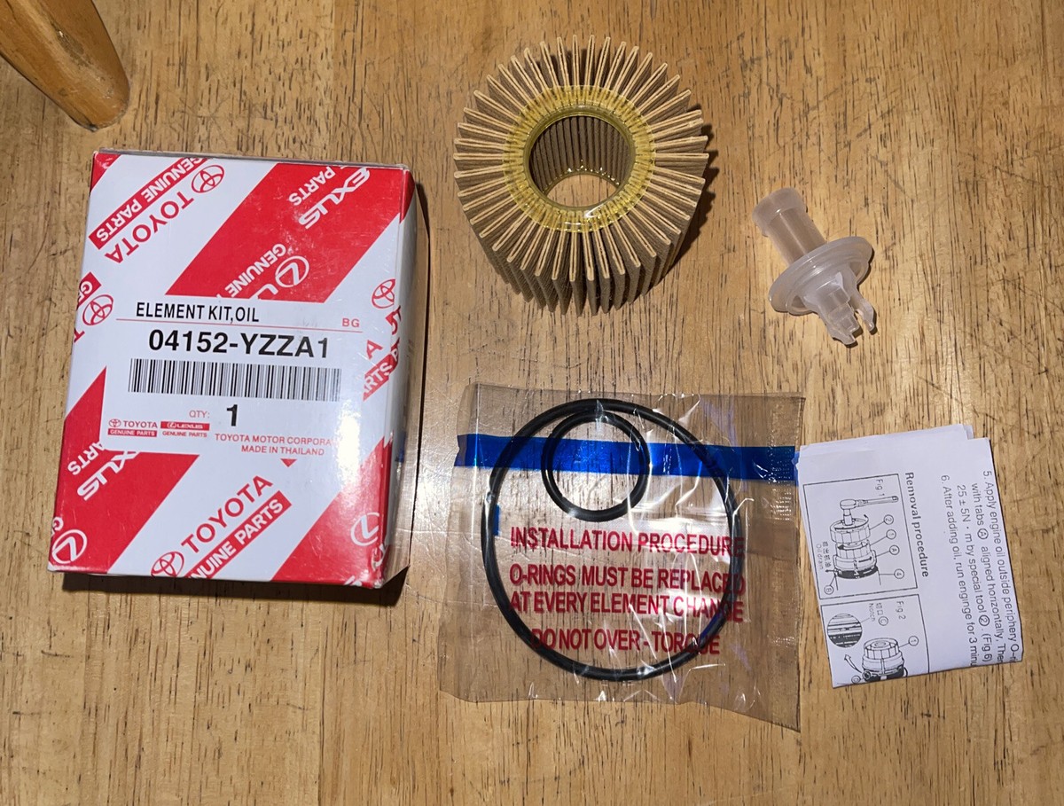 04152-YZZA1 Genune Toyota Ol Flter Land Cruser Sequoa Tundra 4.6L