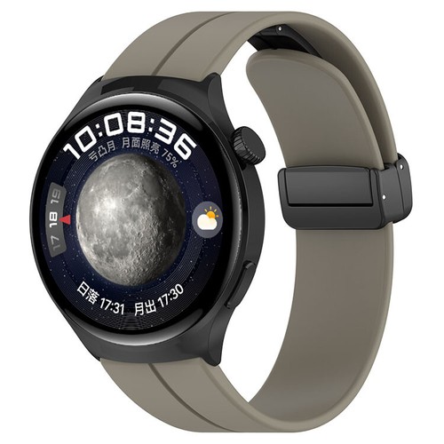 20/22MM Silikon Smartwatch Armband Faltschließe Armband für HUAWEI Watch4/4 Pro - Bild 30 von 33