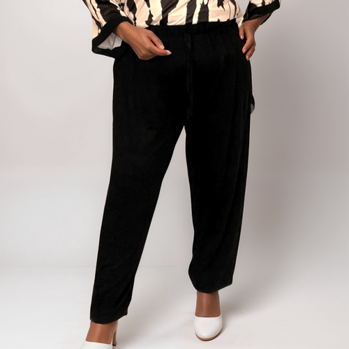 PANTALONES DE SALÓN ROCKTHOSECURVES PARA MUJER PANTALONES DE CINTURA ELÁSTICA SÚPER SUAVES PANTALONES PJ - Imagen 13 de 26