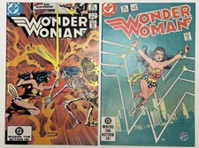 Wonder Woman Issues #301, 302 (DC, 1983) Wonder Woman Comic Lot 2 Issues
