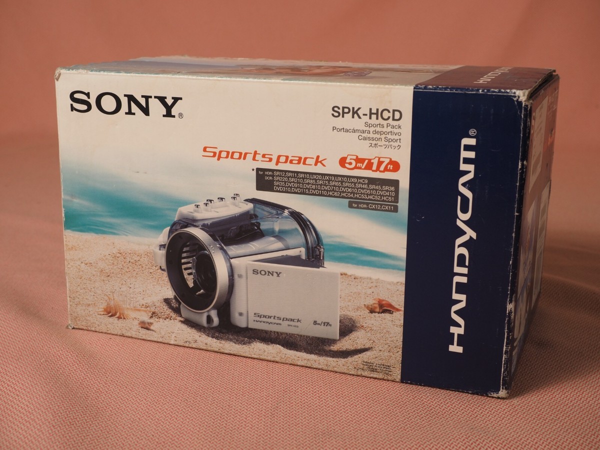 SONY Sports Pack SPK HCD Waterproof Underwater Camera Housing for