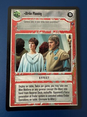 Star Wars CCG (Death Star II Limited Edition): Strike Planning