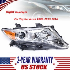For Toyota Venza 2009-2016 Passenger Side Oem Headlight