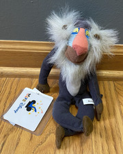 Disney Club The Lion King Rafiki Bean Bag Beanie Plush 9"