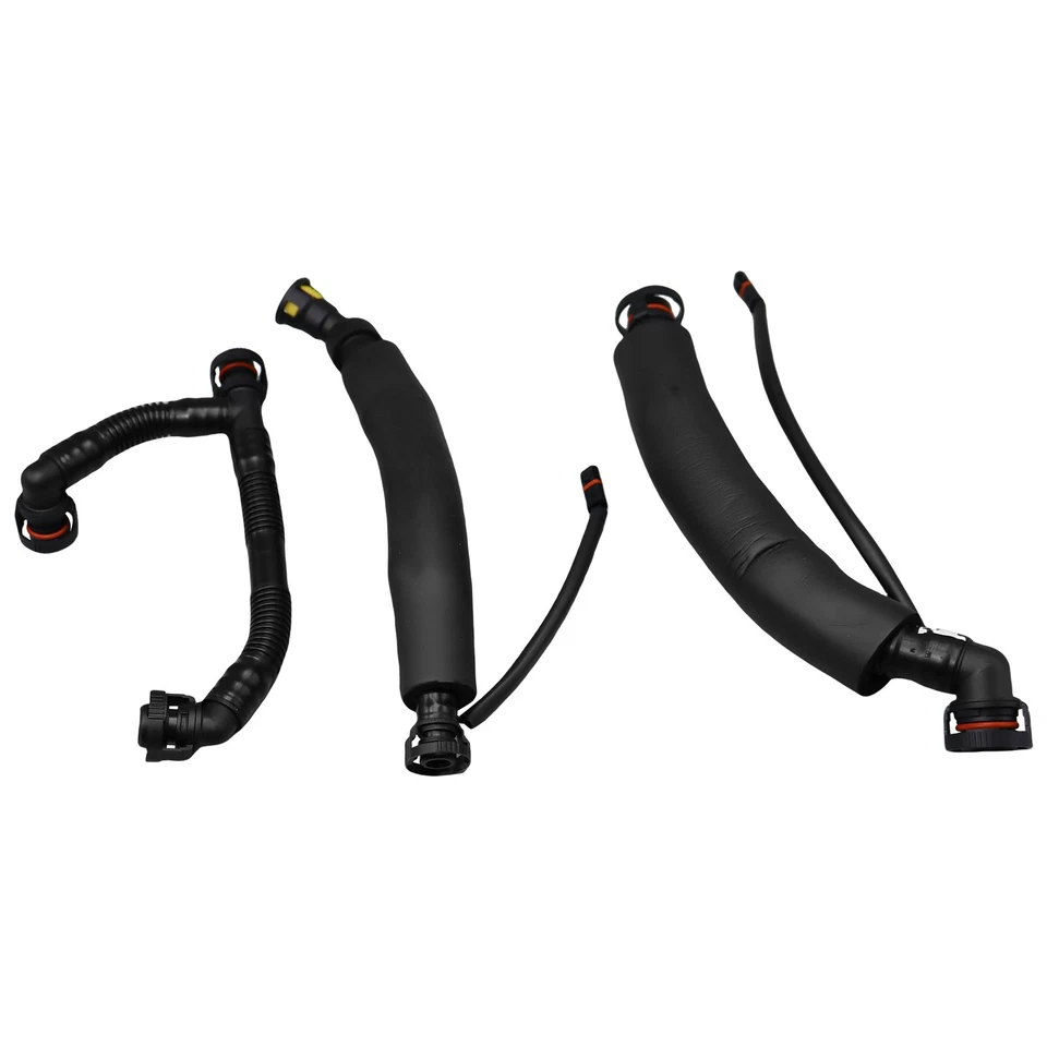 For 2006 325i 330i E90 2006-2007 525i 530i E60 New Crankcase Breather Hose Kit - Image 2 of 4