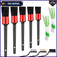 10-piece Auto Detailing Brush Set For Perfect Car Care - Scratch-free Design 10-piece Auto Detailing Brush Set For Perfect Car Care - Scratch-free Design