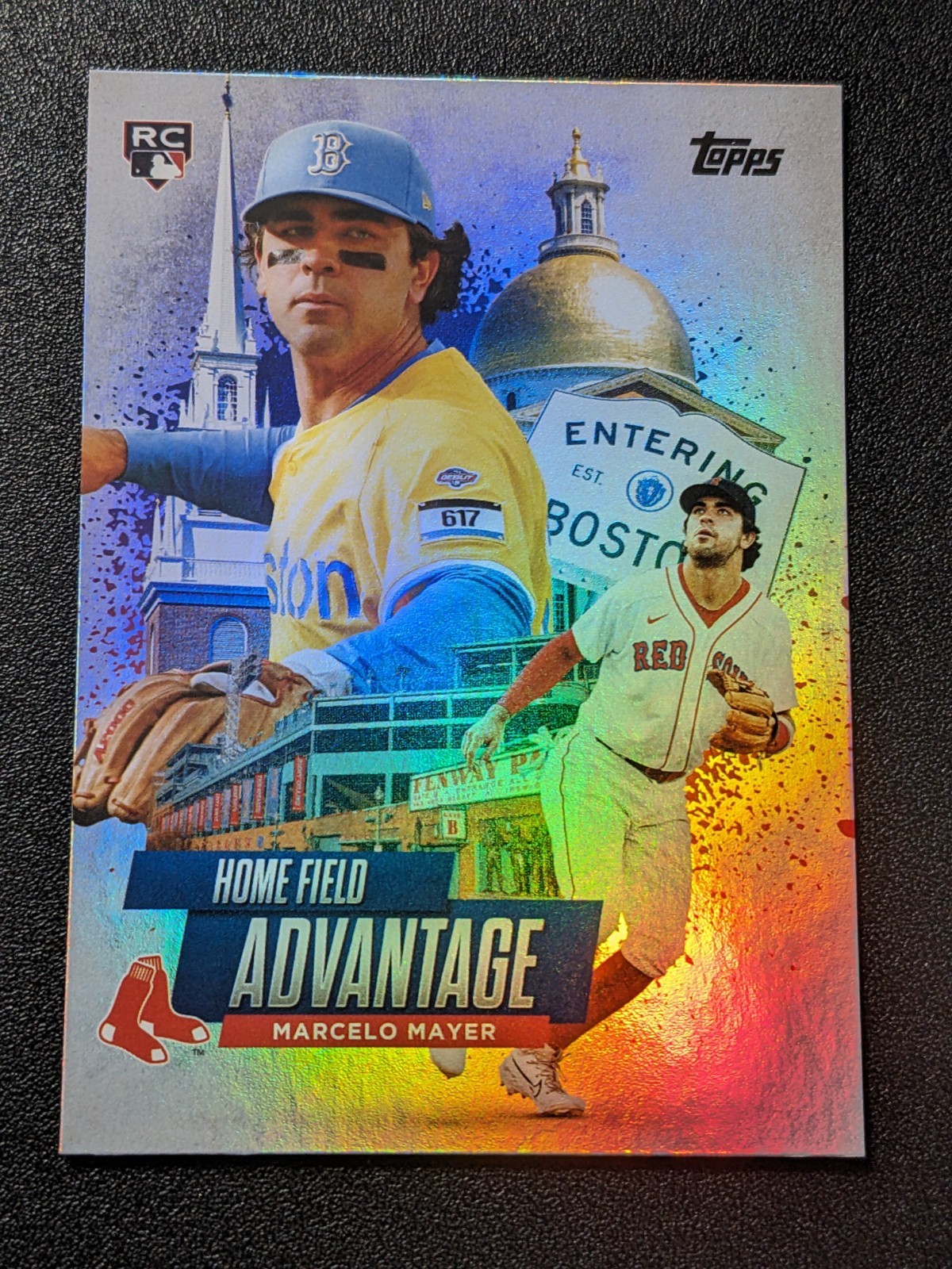 2025 Topps Update Marcelo Mayer #HA-47 Home Field Advantage Rookie RC Red Sox