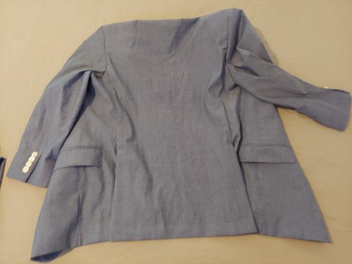Tuta uomo Brooks Brothers lana 40R blu - Foto 14 di 19