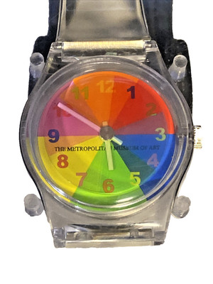 Metropolitan Museum of Art NY Color Magic 25mm Watch New Battery Tested Works