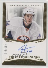 2013-14 Panini Titanium Private Signings 136/199 Thomas Hickey #PS-HI Auto uk2