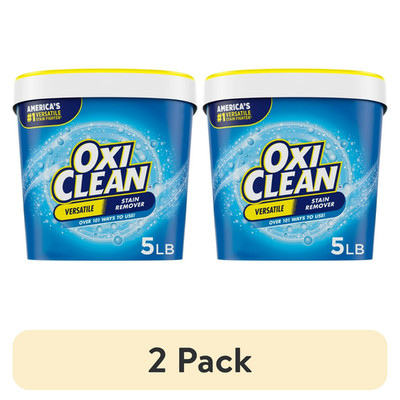 (2 pack) OxiClean Versatile Stain Remover Powder for Around the Home and Laundry