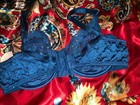 Vintage Victoria’s Secret Embroidery Threaded Underwire Bra Size 34C GOLD LABEL — photo 4