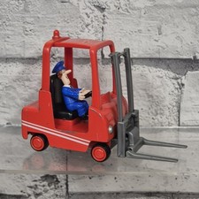 Postman Pat Forklift Truck Push Along Talking Working Diecast Metal HTI 2010