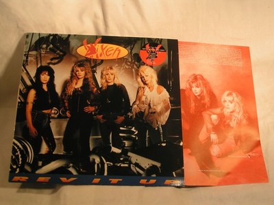 VIXEN   -   REV IT UP !! ( LP ) * 1.NL-Pressung * VINYL NEAR MINT *