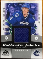 2010-11 SP Game Used Authentic Fabrics Alexandre Burrows #AF-AB
