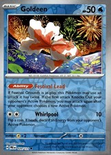 GOLDEEN 044/167 C TWILIGHT MASQUERADE POKEMON REVERSE HOLO NM/M