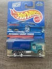 2000 Vintage Hot Wheels Collector #190 PETERBILT DUMP TRUCK Aqua Blue-Bed w/3 Sp