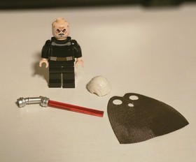 NEW Star Wars Count Dooku Custom Lego Minifigure Duel on Geonosis 75017