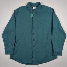 New LL Bean Houndstooth Button Down Shirt Men...